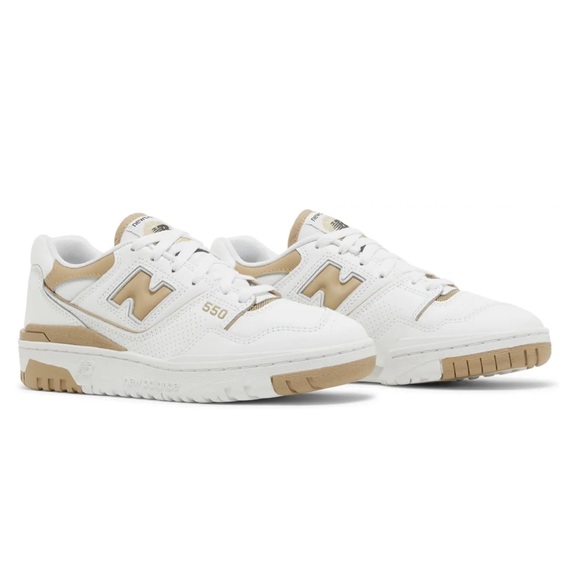 New Balance Shoes - New Balance 550, W8.5, White / Incense | LIKE NEW